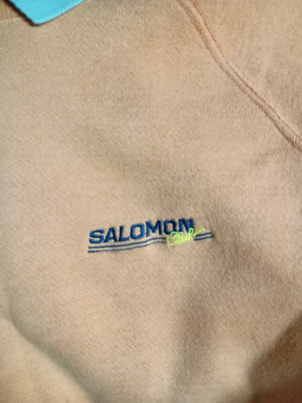 Vintage 1990s Men's/ Unisex Salomon Ski Collared Sweatshirt L - Picture 2 of 8